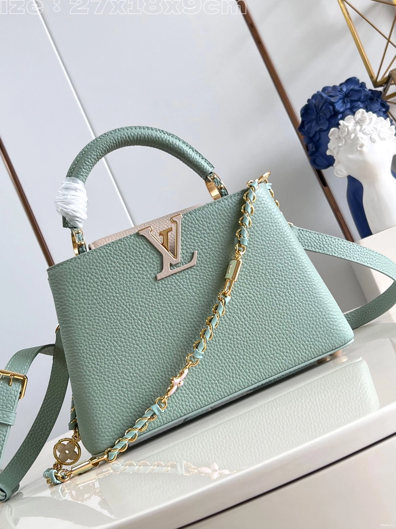 Cheap BB-27*18*9CM VUITTON CAPUCINES LOUIS 0801